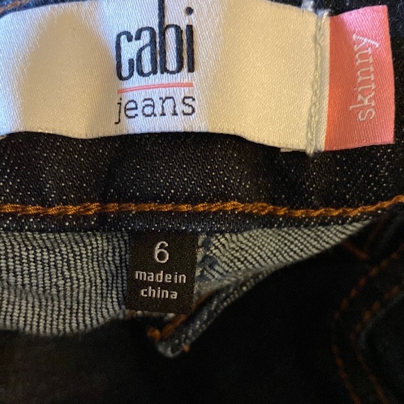 Cabi 5493 Rinse Skinny Jeans Spring 2019 Size 6 EUC - Picture 9 of 11
